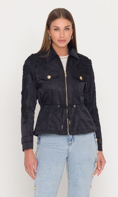 Generation Love Generation Love Janice Lace Combo Parka