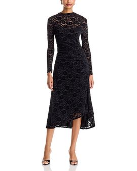 Generation Love Generation Love Karmen Velvet & Lace Midi Dress
