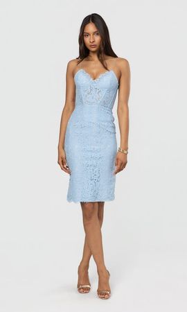Generation Love Generation Love Leonie Lace Bustier Dress