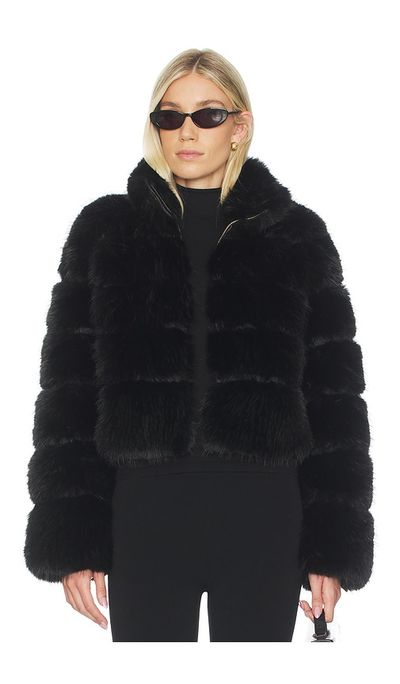 Generation Love Generation Love Lyla Faux Fur Jacket