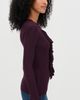 Generation Love Generation Love Maisie Ruffle Sweater Malbec - 4
