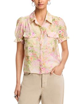 Generation Love Generation Love Mina Floral Voile Blouse