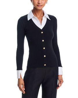 Generation Love Generation Love Nixie Poplin Shirt Combo Sweater