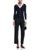Generation Love Generation Love Nixie Poplin Shirt Combo Sweater - 2