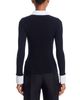 Generation Love Generation Love Nixie Poplin Shirt Combo Sweater - 3