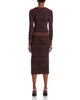 Generation Love Generation Love Primrose Jacquard Midi Skirt - 6