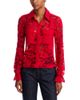 Generation Love Generation Love Priya Mesh Lace Button Up Shirt - 1