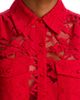 Generation Love Generation Love Priya Mesh Lace Button Up Shirt - 4