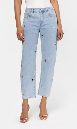 Generation Love Generation Love Quincey Grommet Barrel Jeans
