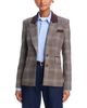 Generation Love Generation Love Rosella Faux Suede Glen Plaid Suiting Blazer - 3