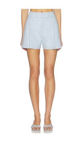 Generation Love Generation Love Sena Chambray Suiting Shorts