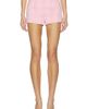 Generation Love Generation Love Tayla Windowpane Suiting Micro Shorts - 1