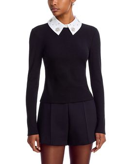 Generation Love Generation Love Zelda Poplin Combo Embellished Top
