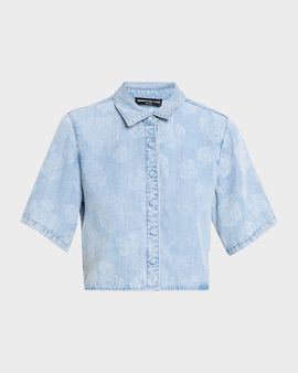 Generation Love Heidi Floral Denim Shirt