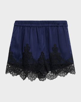 Generation Love Lana Lace Satin Shorts