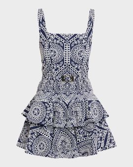 Generation Love Lisette Cotton Eyelet Mini Dress