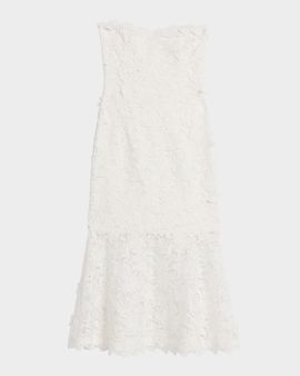 Generation Love Makaia 3D Butterfly Guipure Lace Midi Dress