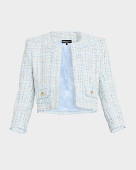 Generation Love Salvador Cropped Tweed Blazer