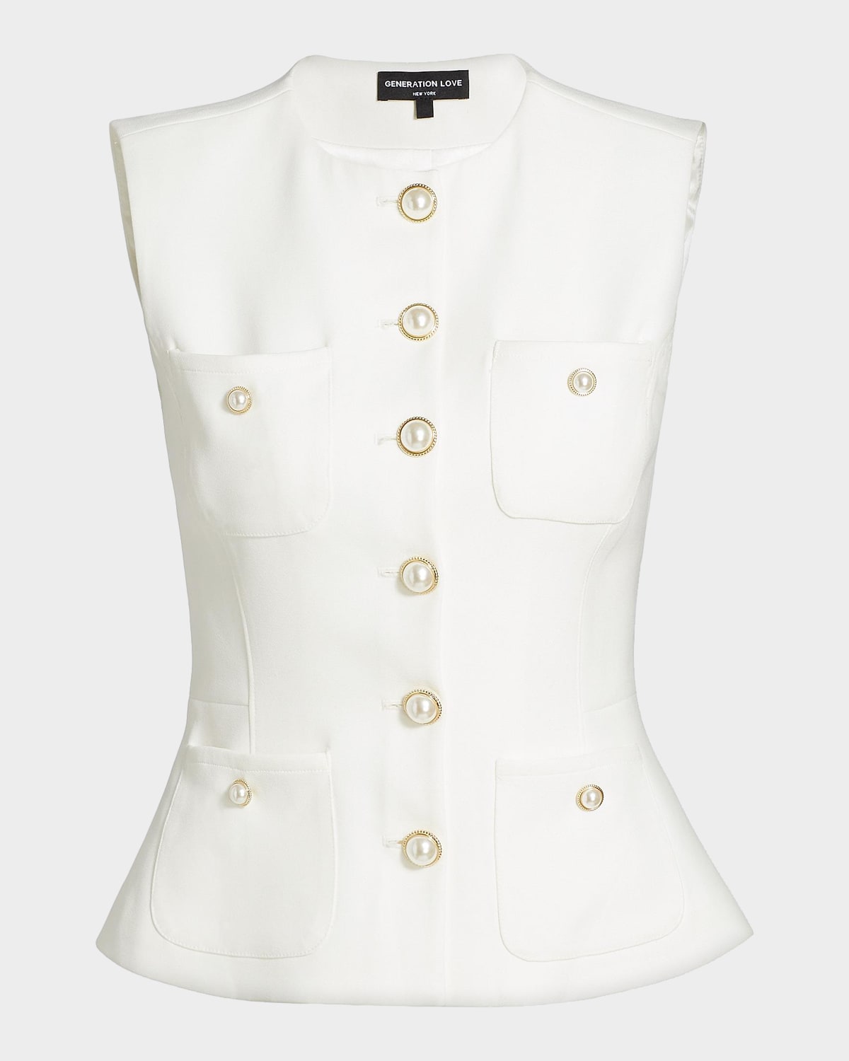 Generation Love Susanna Stretch Crepe Vest