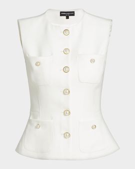 Generation Love Susanna Stretch Crepe Vest