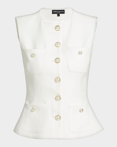 Generation Love Susanna Stretch Crepe Vest