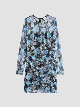 Generation Love Women's Agnese Floral Mesh Mini Dress