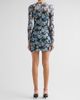Generation Love Women's Agnese Floral Mesh Mini Dress - 3