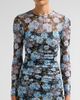 Generation Love Women's Agnese Floral Mesh Mini Dress - 5