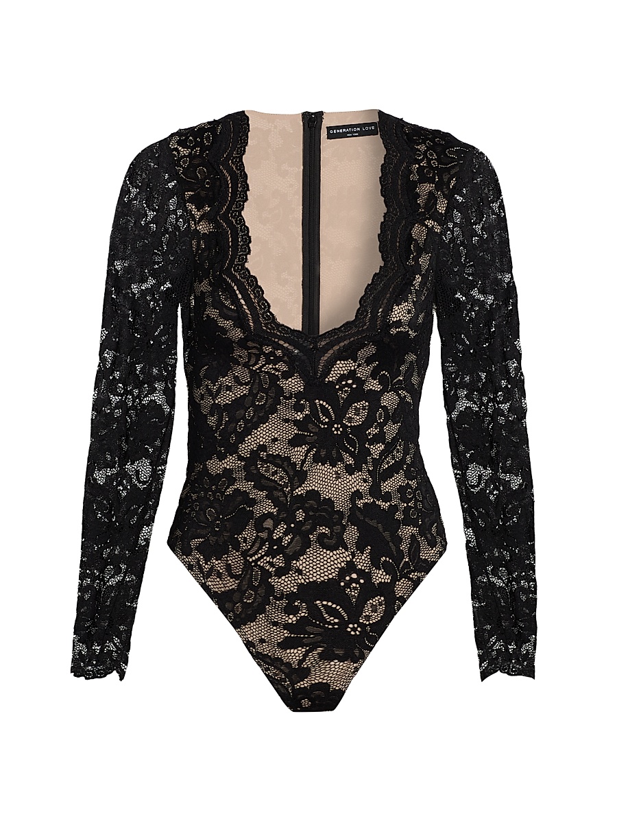 Generation Love - Women's Alessia Lace Bodysuit