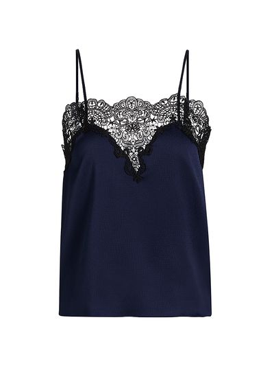 Generation Love Women's Alisa Floral Laced Satin Camisole