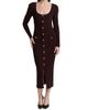 Generation Love Women's Andolina Rib-Knit Midi-Dress - 3