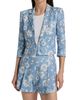 Generation Love Women's Emmeline Floral Linen Crop Blazer - 3