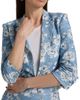 Generation Love Women's Emmeline Floral Linen Crop Blazer - 6