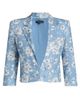Generation Love Women's Emmeline Floral Linen Crop Blazer - 8