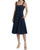 Generation Love Women's Freida Linen-Blend Midi-Dress - 3