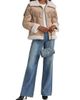 Generation Love Women's Fringed Faux-Suede Bomber Jacket - 2
