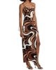 Generation Love Women's Hailey Geometric-Print Jersey Maxi Dress - 4