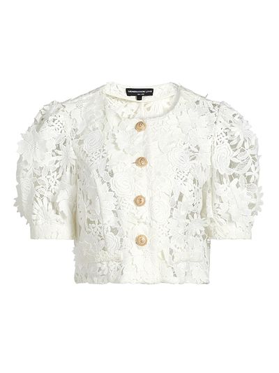 Generation Love Women's Joanie 3D Lace Jacket