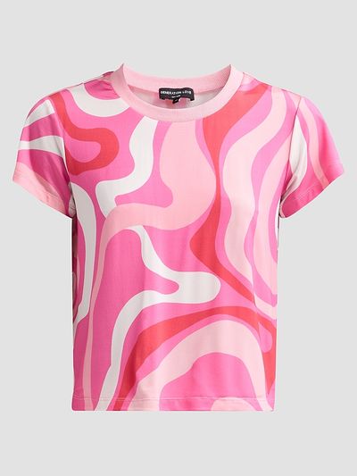Generation Love Women's Kai Geo Jersey Crewneck T-Shirt