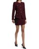 Generation Love Women's Kendra Cotton-Blend Metallic Tweed Miniskirt - 2
