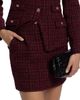 Generation Love Women's Kendra Cotton-Blend Metallic Tweed Miniskirt - 6