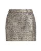 Generation Love Women's Kendra Metallic Tweed Miniskirt - 1