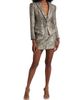 Generation Love Women's Kendra Metallic Tweed Miniskirt - 2