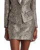 Generation Love Women's Kendra Metallic Tweed Miniskirt - 3