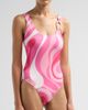 Generation Love Women's Marius Geo Sheen Jersey Bodysuit - 4