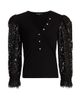 Generation Love Women's Mckenna Puff-Sleeve Lace Henley - 1