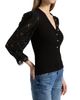 Generation Love Women's Mckenna Puff-Sleeve Lace Henley - 4