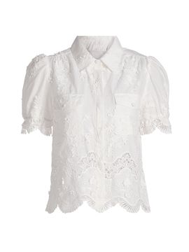 Generation Love Women's Mina 3D Voile Top