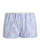 Generation Love Women's Olson Floral-Striped Cotton Bubble Shorts - 1