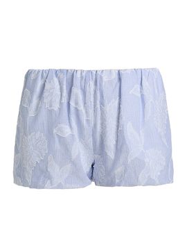 Generation Love Women's Olson Floral-Striped Cotton Bubble Shorts